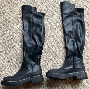 Sam Edelman Women’s Size 8 Lerue Black Tall Boots